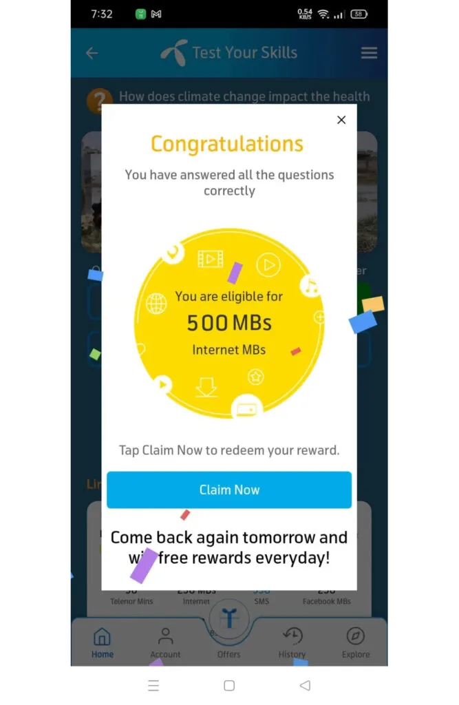 Claim Your Reward
